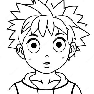 Killua Ausmalbild 138591-69890