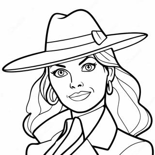 Carmen Sandiego Ausmalbilder