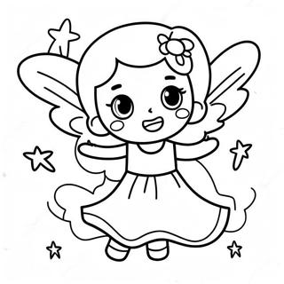 Frohliches Kleines Engel Ausmalbild 139413 70540