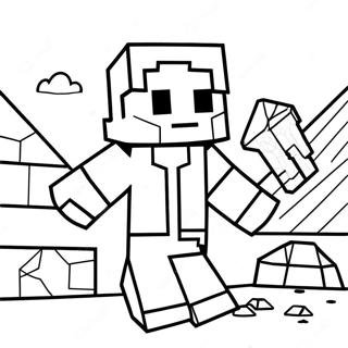 Minecraft Ausmalbilder