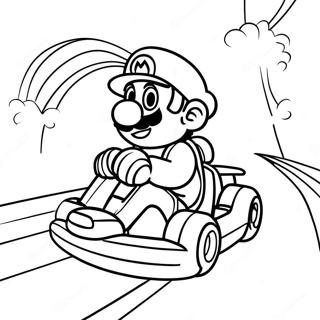 Mario Kart Ausmalbilder