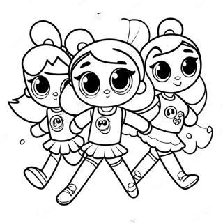 Powerpuff Girls Ausmalbilder