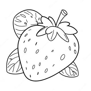 Susse Erdbeere Ausmalbild 15255-3335