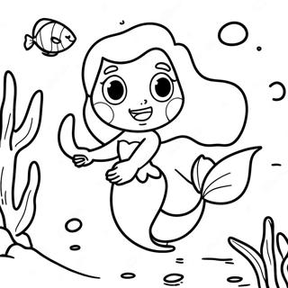 Abenteuerliche Ariel Unter Dem Meer Ausmalbild 1547 1841