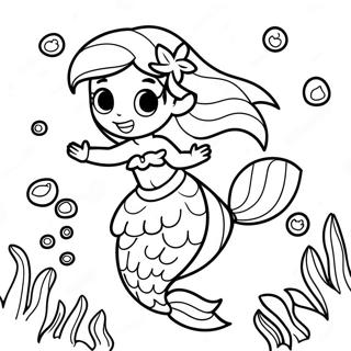 Abenteuerliche Ariel Unter Dem Meer Ausmalbild 1547 1843