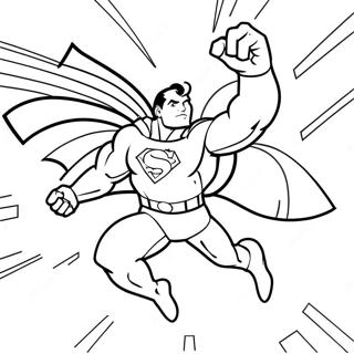 Superman Rettet Den Tag Ausmalbild 17338-3790
