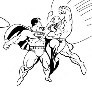 Superman Gegen Lex Luthor Ausmalbild 17341-3802