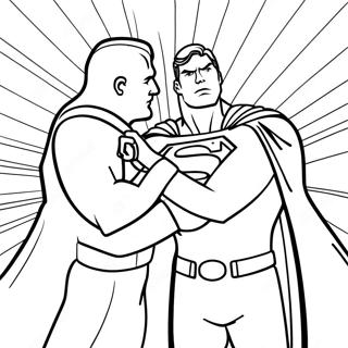Superman Ausmalbilder