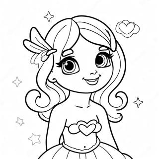 Lisa Frank Magische Fee Ausmalbild 19824-4334