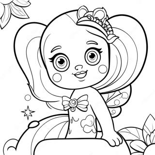 Lisa Frank Magische Fee Ausmalbild 19824-4336