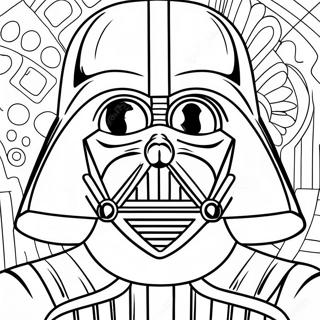 Darth Vader Portrat Ausmalbild 23411 5112