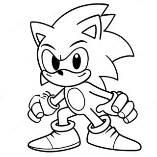 Sonic Exe Ausmalbilder