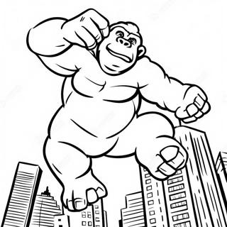 King Kong Ausmalbilder