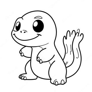 Niedlicher Charmander Ausmalbild 27086-5894