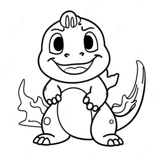 Wutender Charmander Ausmalbild 27087-5897