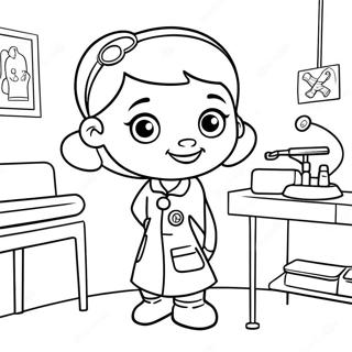 Doc Mcstuffins In Der Klinik Ausmalbild 27295-5938