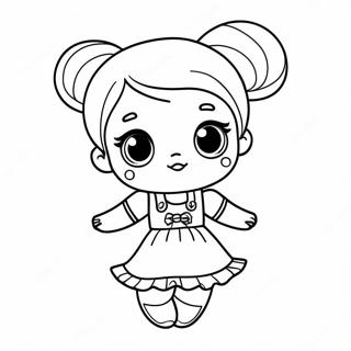 Verspielte Lol Surprise Puppe Ausmalbild 2754-1678