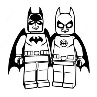 Lego Batman Und Robin Ausmalbild 29295-6377