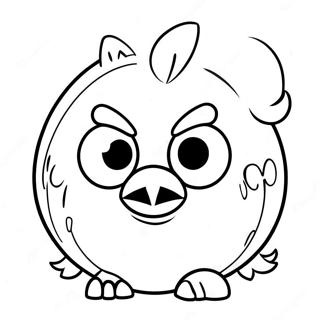 Angry Birds Gruner Schwein Ausmalbild 29391-6397