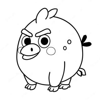 Angry Birds Gruner Schwein Ausmalbild 29391-6400