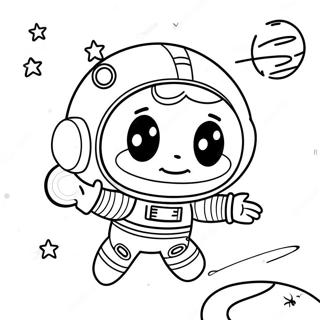 Astronaut Ausmalbilder