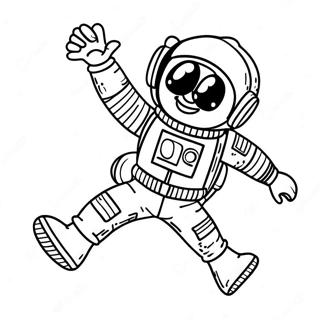 Astronaut Ausmalbilder