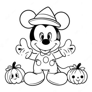 Disney Halloween Ausmalbilder