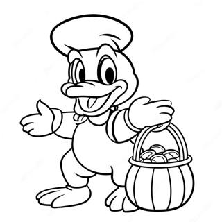 Donald Duck Beim Susses Oder Saures Ausmalbild 30218 6582