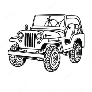 Jeep Ausmalbilder