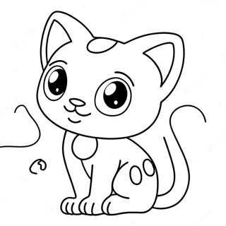 Niedliches Mew Mit Funkelnden Augen Ausmalbild 31277-6814