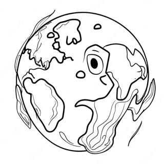 Erdelementar Ausmalbild 31731 6921