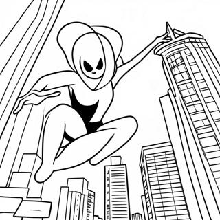 Spider Gwen Ausmalbilder