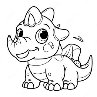 Triceratops Ausmalbilder