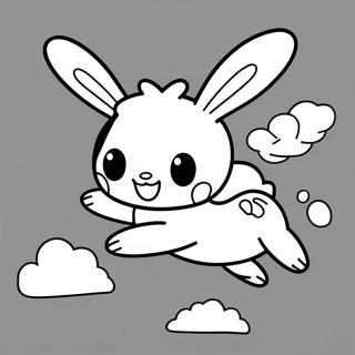 Cinnamoroll Fliegt Am Himmel Ausmalbild 3291-854