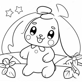 Cinnamoroll Mit Freunden Ausmalbild 3292-1077