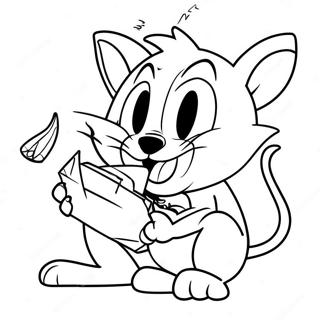 Tom Und Jerry Schelmischer Streich Ausmalbild 33350 7281
