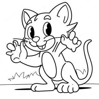 Tom Und Jerry Schelmischer Streich Ausmalbild 33350 7282