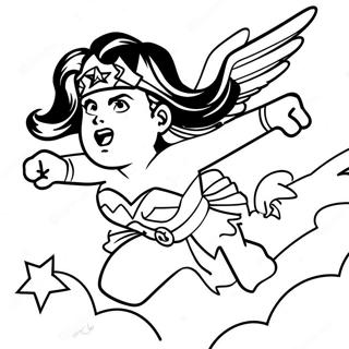 Wonder Woman Ausmalbilder