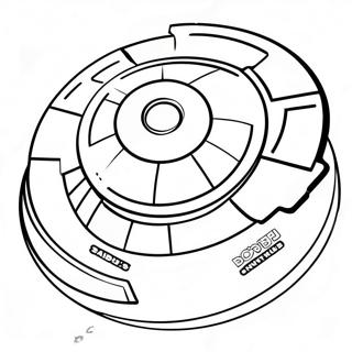 Beyblade Kampf Arena Ausmalbild 34618-7555