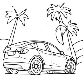 Tesla Model Y Crossover Ausmalbild 35792-7828