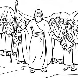 Moses Ausmalbilder