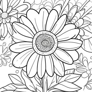 Grosse Ganseblumchenblute Ausmalbild 38553 8422
