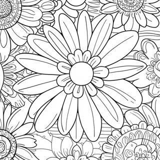 Grosse Ganseblumchenblute Ausmalbild 38553 8424