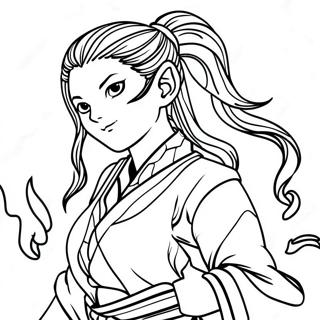 Nezuko Kamado In Damonenform Ausmalbild 3924-2614