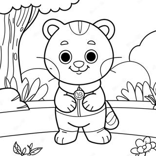 Daniel Tiger In Der Nachbarschaft Ausmalbild 39457-8619