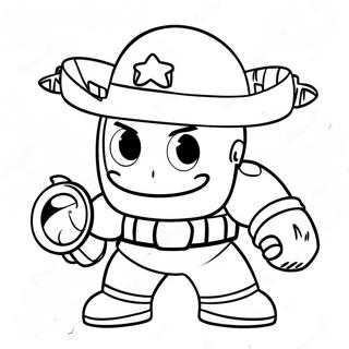 Brawl Stars Charakterkampf Ausmalbild 40265-8795