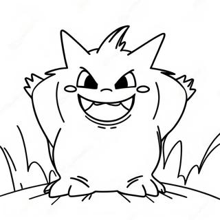 Gengar Ausmalbilder