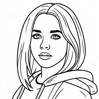 Billie Eilish Ausmalbilder