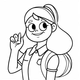 Gravity Falls Mabel Pines Ausmalbild 42547-9294