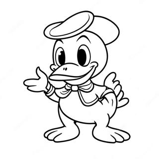 Donald Duck Ausmalbilder